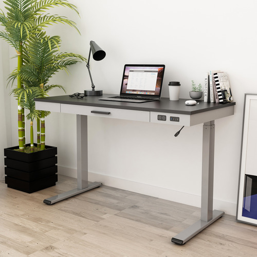 Sit stand desk with usb ports hotsell